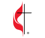 United Methodist Cross and red flame logo